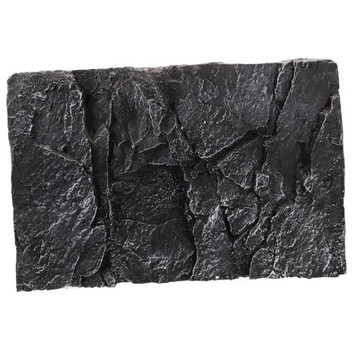 Abaodam Reptilien Terrarium Hintergrundplatte Aquarium Dekoration Felsenstruktur für Aquarien und Schildkrötenbecken Pflegeleicht Lebendige Unebene Textur von Abaodam