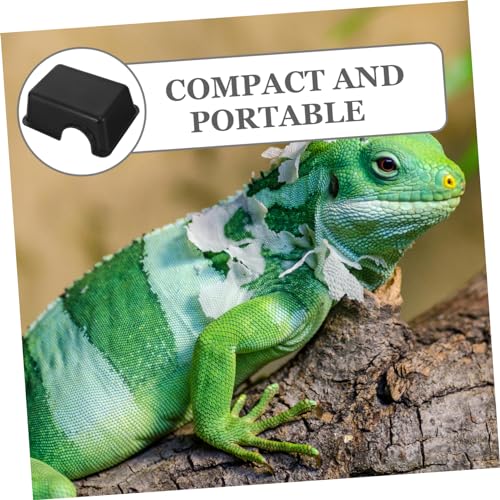 Abaodam Reptilien Versteck Höhle aus Kunststoff für Schildkröten und Geckos Sichere und Wiederverwendbare Rückzugsmöglichkeit für Kleine Haustiere für Terrarien und Aquarien Abaodam Reptilien Versteck Höhle aus Kunststoff für Schildkröten und Geckos Sichere und Wiederverwendbare Rückzugsmöglichkeit für Kleine Haustiere für Terrarien und Aquarien von Abaodam