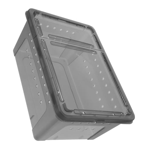 Abaodam Reptilien Zuchtbox aus Robustem Material Wetterbeständig und Wiederverwendbar Kompakt und Leicht als Futter und Aufzuchtbox für Spinnen Kleine Eidechsen Schildkröten und Frösche von Abaodam