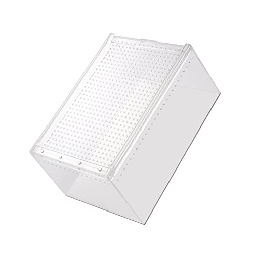 Abaodam Reptilienkäfig Transparente Box für Terrarienhaltung Geeignet für Frösche Spinnen Schlangen und Andere Kleine Tiere Einfache Beobachtung und Pflege von Abaodam