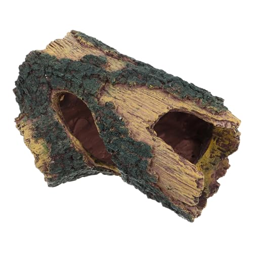 Abaodam Resin Aquarium Dekoration Hohler Baumstamm Fischversteck Betta Fisch Höhle Garnelen Schutz Reptilien Kletterhöhle Terrarium Zubehör Driftwood Pieces für Schildkrötenbecken Abaodam Resin Aquarium Dekoration Hohler Baumstamm Fischversteck Betta Fisch Höhle Garnelen Schutz Reptilien Kletterhöhle Terrarium Zubehör Driftwood Pieces für Schildkrötenbecken von Abaodam