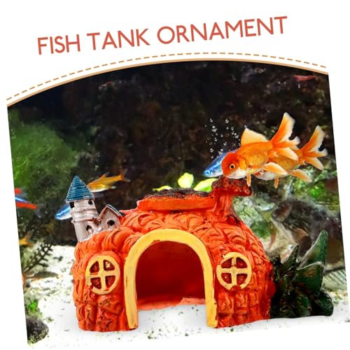 Abaodam Resin Aquarium Höhle Fischversteck Fischtank Dekoration Langlebige Aquarienlandschaft Garnelen Unterschlupf für Süßwasserfische und Garnelen Einfach zu Platzieren Wasserfest Abaodam Resin Aquarium Höhle Fischversteck Fischtank Dekoration Langlebige Aquarienlandschaft Garnelen Unterschlupf für Süßwasserfische und Garnelen Einfach zu Platzieren Wasserfest von Abaodam