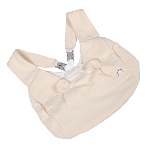 Abaodam Rucksack Für Haustiere Reiserucksack Für Hunde Katzenwickel Hundetragerucksack Kleiner Haustierträger Haustiertragerucksack Trageschlaufe Für Hunde Katzen Rucksack Baumwolle Beige von Abaodam