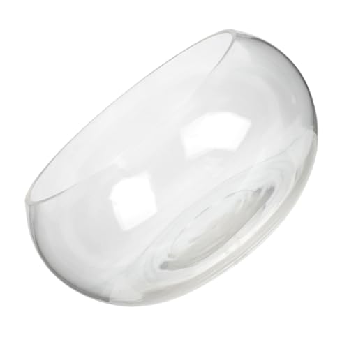 Abaodam Runder Glasfischbehälter Transparente Tischdekoration für Aquarien Terrarium und Pflanzen Durchmesser für Goldfische Wasserpflanzen und Heimdekoration Abaodam Runder Glasfischbehälter Transparente Tischdekoration für Aquarien Terrarium und Pflanzen Durchmesser für Goldfische Wasserpflanzen und Heimdekoration von Abaodam