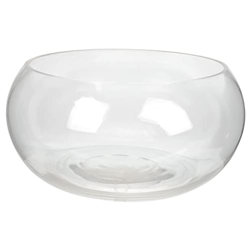 Abaodam Runder Glasfischbehälter für Hydroponische Pflanzen Transparentes Design für Zuhause und Büro als Dekoration mit Blumen für Aquarienpflanzen Abaodam Runder Glasfischbehälter für Hydroponische Pflanzen Transparentes Design für Zuhause und Büro als Dekoration mit Blumen für Aquarienpflanzen von Abaodam