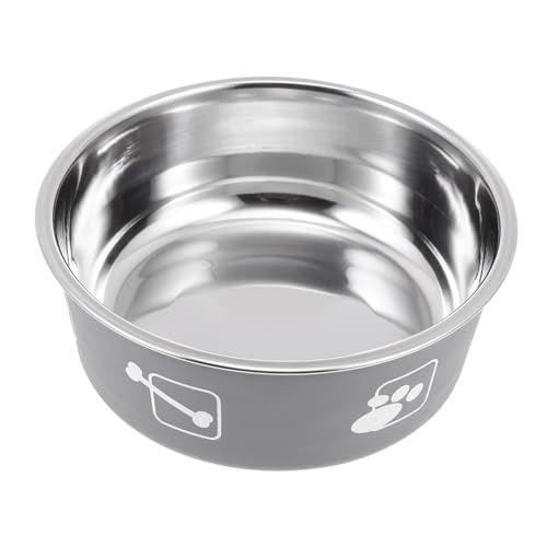 Abaodam Rutschfester Haustierfutternapf aus mit Silikonbeschichtetem Boden für Katzen und Hunde für Snacks und Wasser von Abaodam