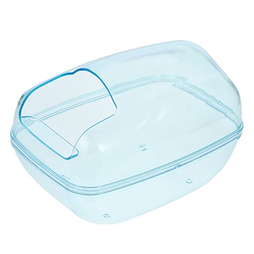 Abaodam Sandbecken für Kleine Haustiere Hamster Badewanne mit Skid für Chinchillas und Hamster Kreatives Badezubehör für Warmes Badeumfeld Abaodam Sandbecken für Kleine Haustiere Hamster Badewanne mit Skid für Chinchillas und Hamster Kreatives Badezubehör für Warmes Badeumfeld von Abaodam