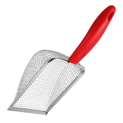 Abaodam Schaufel Für Katzenstreu Müllschaufel Schaufeln Für Katzenstreu Sieben Katzenstreu Scoop Streuschaufel Für Katzen Wurf Katzenkotschaufel Metallstreu Scoop Rostfreier Stahl Rot Abaodam Schaufel Für Katzenstreu Müllschaufel Schaufeln Für Katzenstreu Sieben Katzenstreu Scoop Streuschaufel Für Katzen Wurf Katzenkotschaufel Metallstreu Scoop Rostfreier Stahl Rot von Abaodam