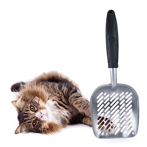 Abaodam Schaufel für Katzenstreu Form handhaben Reinigung Haustier Katzenstreuschaufel mit Griff Katzenbedarf Wurfschaufel Metal Cat Scoop Katze Sandschaufel große Streuschaufel Schwarz Abaodam Schaufel für Katzenstreu Form handhaben Reinigung Haustier Katzenstreuschaufel mit Griff Katzenbedarf Wurfschaufel Metal Cat Scoop Katze Sandschaufel große Streuschaufel Schwarz von Abaodam