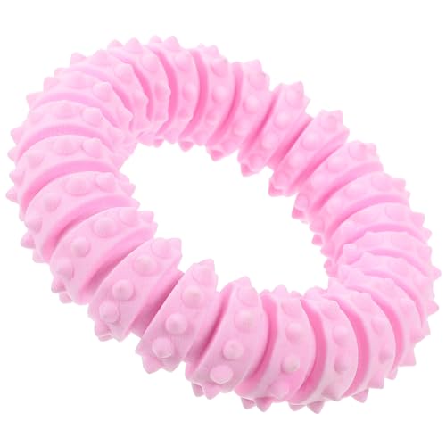 Abaodam Schleiffester Zahnreinigungsring Hundewelpenspielzeug Kauspielzeug Großes Zahnungsspielzeug Für Plüschwelpen Welpen Trainingspads Bissfester Wurfkreis Rosa Abaodam Schleiffester Zahnreinigungsring Hundewelpenspielzeug Kauspielzeug Großes Zahnungsspielzeug Für Plüschwelpen Welpen Trainingspads Bissfester Wurfkreis Rosa von Abaodam