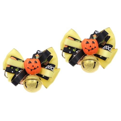 Abaodam Halsband 2St für Welpen Welpenhalsband Welpenhalsbänder Krawatte Haustierzubehör Katzenhalsband Haustierhalsband Fliege Kragen Bowknot-Kragen Hut Prinzessin von Abaodam