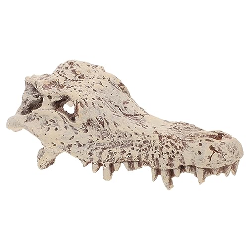 Abaodam Simulation Skull Aquarium Deko für Schildkröten Kletterterrasse Versteck für Reptilien aus Hochwertigem Harz als Sonnenplattform und Aquarienornament Abaodam Simulation Skull Aquarium Deko für Schildkröten Kletterterrasse Versteck für Reptilien aus Hochwertigem Harz als Sonnenplattform und Aquarienornament von Abaodam