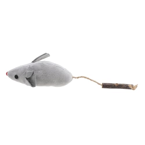 Abaodam Elastic Cotton Catnip Mouse Toy Interaktives Kauspielzeug Für Katzen Für Drinnen Mit Ansprechendem Design Und Angenehmer Für Stundenlangen Spielspaß Abaodam Elastic Cotton Catnip Mouse Toy Interaktives Kauspielzeug Für Katzen Für Drinnen Mit Ansprechendem Design Und Angenehmer Für Stundenlangen Spielspaß von Abaodam