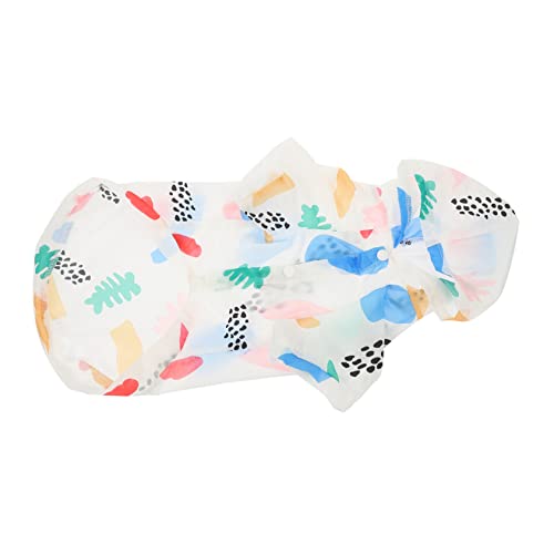 Abaodam Sommer-Haustiermantel-Hoodie Körperpflege Kleidung Hunde-Hoodie für klein hundegeschenk Dog Clothes Haustiergeschenk Haustiermode hundehoody Haustierbedarf Sommerhundhemd Polyester von Abaodam