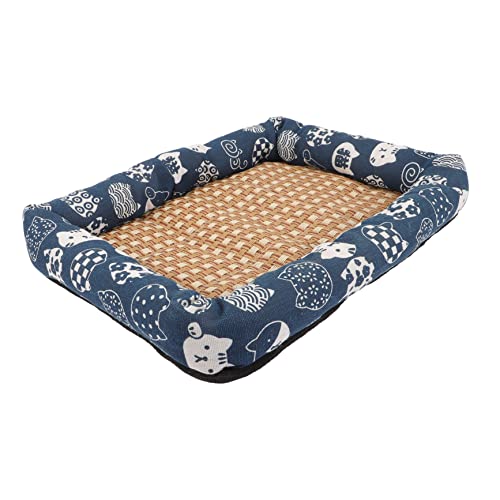 Abaodam Sommermatte Matte Hundebetten für kleine Hundebetten für mittelgroße Hundebett im freien Welpenbett Atmungsaktive Hundematte Hund kühlende schlafmatte Stoff Abaodam Sommermatte Matte Hundebetten für kleine Hundebetten für mittelgroße Hundebett im freien Welpenbett Atmungsaktive Hundematte Hund kühlende schlafmatte Stoff von Abaodam