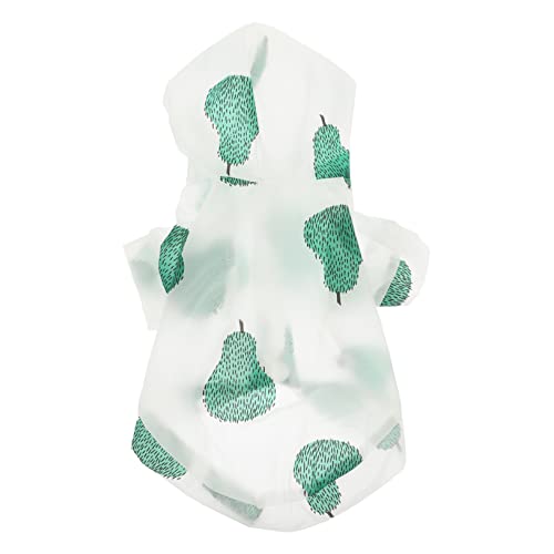 Abaodam Sonnenschutzkleidung Für Haustiere Hundeshirts Für Kleine Hunde Außen Schützend Schnauze Für Hunde Welpe Mittel Weste Bewachen Unterstützung Süßer Hundemantel Polyester von Abaodam