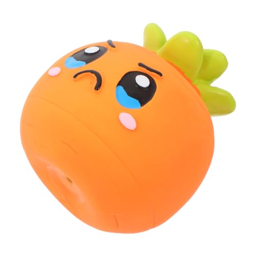 Abaodam Sound- Für Haustiere Hunde Quietschender Ball Kauspielzeug Für Welpen Quietschendes Welpenspielzeug Kleine Hundespielzeug Interaktive Hundespielzeug Emulsion Orange Abaodam Sound- Für Haustiere Hunde Quietschender Ball Kauspielzeug Für Welpen Quietschendes Welpenspielzeug Kleine Hundespielzeug Interaktive Hundespielzeug Emulsion Orange von Abaodam