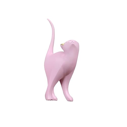 Abaodam Stilvolle Rote Katzenstatue für Den Innenbereich Tv-Schrank-Ornament Kunstharz Umweltfreundliche Heimdekoration Abaodam Stilvolle Rote Katzenstatue für Den Innenbereich Tv-Schrank-Ornament Kunstharz Umweltfreundliche Heimdekoration von Abaodam