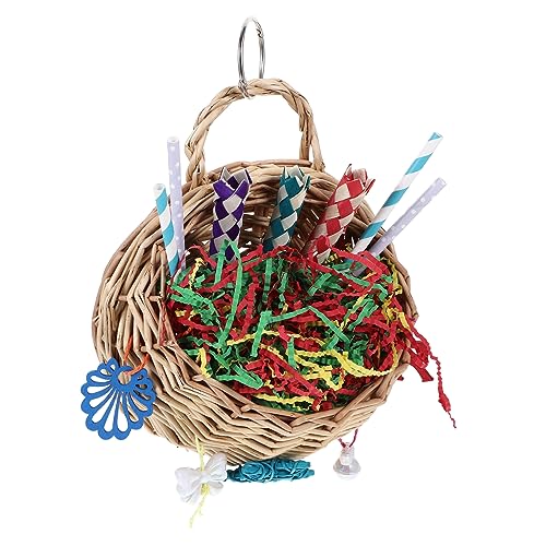 Abaodam Käfigvogelspielzeug Vogelpapageien Kauen Hängendes Spielzeug Vogelfutterspielzeug Spielzeug Für Sittiche Kauspielzeug Hängendes Spielzeug Zur Vogelsuche Papierrohr Hölzern Vögel Abaodam Käfigvogelspielzeug Vogelpapageien Kauen Hängendes Spielzeug Vogelfutterspielzeug Spielzeug Für Sittiche Kauspielzeug Hängendes Spielzeug Zur Vogelsuche Papierrohr Hölzern Vögel von Abaodam