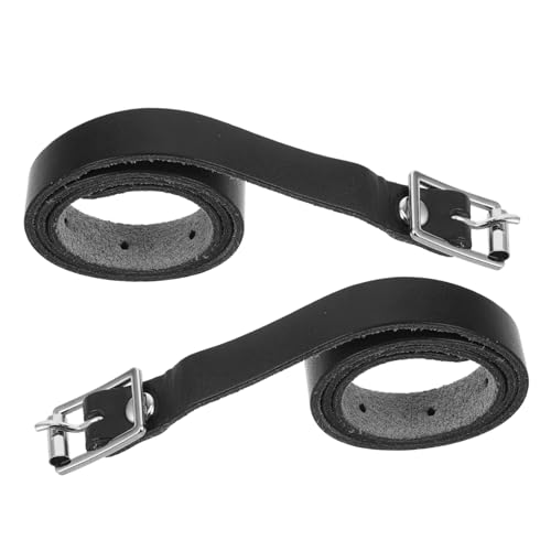 Abaodam Sporengürtel Westliche Sporen Jugendsporn Herrensporen Sporen Zügel Westernsporen Für Damen Stiefelsporen Für Herren Cosplay-sporen Dekorative Metallsporen Zinklegierung Black von Abaodam