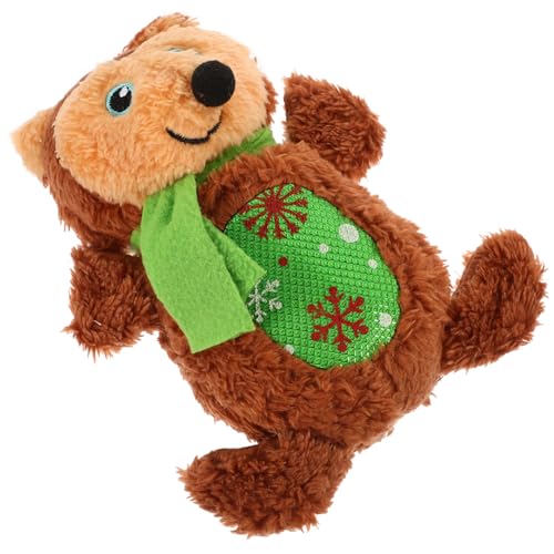 Abaodam Sprachproduzierende Plüschspielzeug Kuscheltier für Hunde anregend Hundespielzeugquietscher Weihnachten Interaktives für Haustiere quietschendes Plüsch-Hundespielzeug Abaodam Sprachproduzierende Plüschspielzeug Kuscheltier für Hunde anregend Hundespielzeugquietscher Weihnachten Interaktives für Haustiere quietschendes Plüsch-Hundespielzeug von Abaodam