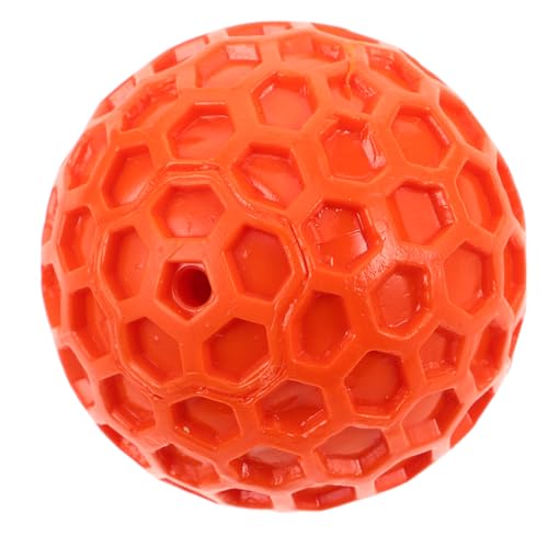 Abaodam Squeaky Hundespielzeug Ball aus Robustem Naturkautschuk Weicher Kauspielzeugball für Kleine Hunde Interaktiver Hundeball mit Quietscher für Drinnen und Draußen Fördert Bewegung und Abaodam Squeaky Hundespielzeug Ball aus Robustem Naturkautschuk Weicher Kauspielzeugball für Kleine Hunde Interaktiver Hundeball mit Quietscher für Drinnen und Draußen Fördert Bewegung und von Abaodam