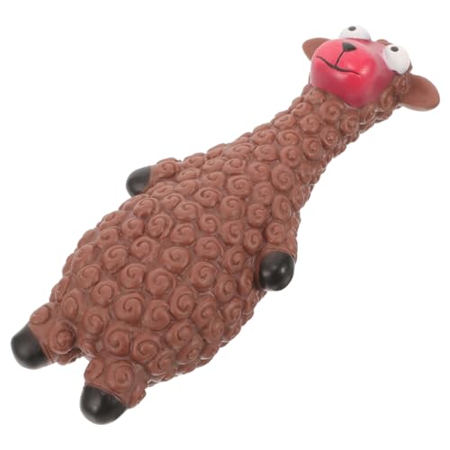 Abaodam Squeaky Toy für Langlebiges Quietschendes Latexspielzeug Schaf Form für Welpen und Große Interaktives Kauspielzeug zur Zahnpflege von Abaodam