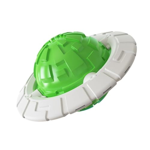 Abaodam Hundespielzeug Interaktives Flying Disc Mit Geräuschfunktion Umweltfreundliches TPR Molar-Spielzeug Für Aktives Spielen Und Zahnreinigung Geeignet Für Kleine Und Große Hunde Grün von Abaodam