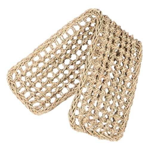 Abaodam Swing Papagei -hängematte Papagei Seilbarsch Eidechsenmatte Papagei Barsch Reptilien-eidechsenmatte Gewebte Pads Aus Reptilien-eidechsen Rattan Coffee von Abaodam