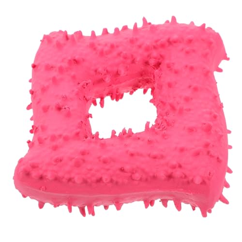 Abaodam TPR Hundespielzeug mit Quietscher Rotes Stacheliges Kauknochen Design zur Zahnpflege Langlebiges für Große Hunde Vielseitig für Kauen und Training Abaodam TPR Hundespielzeug mit Quietscher Rotes Stacheliges Kauknochen Design zur Zahnpflege Langlebiges für Große Hunde Vielseitig für Kauen und Training von Abaodam