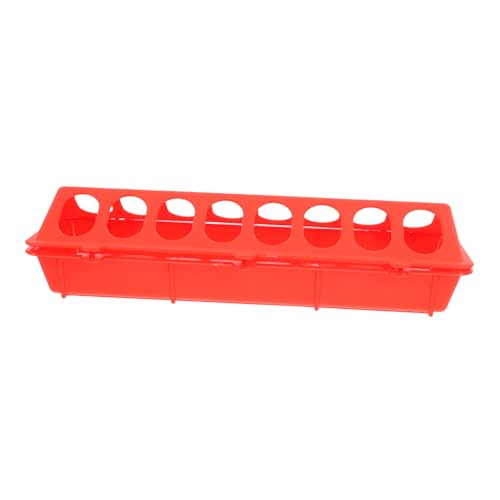 Abaodam Taubenfutterbox Hühnerfutter Futterautomat für Vögel Wachtel-Feeder Futternapf für Tauben Futternapf für Papageien Taubenversorgung Futterschale für Geflügel Plastik rot Abaodam Taubenfutterbox Hühnerfutter Futterautomat für Vögel Wachtel-Feeder Futternapf für Tauben Futternapf für Papageien Taubenversorgung Futterschale für Geflügel Plastik rot von Abaodam