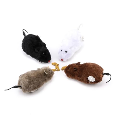 Abaodam Themberchaud Plüsch für Kätzchen Halloween Streich Set Chaser Katze Tier Uhrwerk Aufziehbare Maus für Katze Geschenk Die Katze Abaodam Themberchaud Plüsch für Kätzchen Halloween Streich Set Chaser Katze Tier Uhrwerk Aufziehbare Maus für Katze Geschenk Die Katze von Abaodam