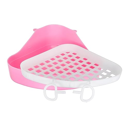 Abaodam Toilette aus Dreieckiger Töpfchen Trainer für Meerschweinchen und Chinchillas Hygienisch und Einfache Installation im Käfig Fördert Abaodam Toilette aus Dreieckiger Töpfchen Trainer für Meerschweinchen und Chinchillas Hygienisch und Einfache Installation im Käfig Fördert von Abaodam