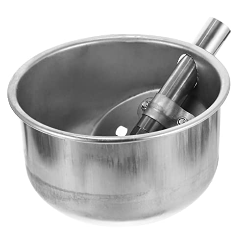 Abaodam Tränke für Schweine und Tiere Automatische Wasserschale Langlebig und Tropffrei für Wasseranschluss Praktische Wandmontage Perfekter Wasserfluss von Abaodam
