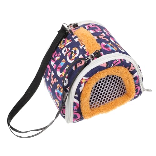 Abaodam Tragbare Hamster Tragetasche mit Atmungsaktivem Mesh Robuste Kleintier Transporttasche für Meerschweinchen Chinchilla Kaninchen und Igel Leichter Outdooreinsatz Abaodam Tragbare Hamster Tragetasche mit Atmungsaktivem Mesh Robuste Kleintier Transporttasche für Meerschweinchen Chinchilla Kaninchen und Igel Leichter Outdooreinsatz von Abaodam