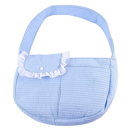 Abaodam Tragbare Haustier Umhängetasche für Katzen und Kleine Hunde Atmungsaktive Polyester Tragetasche mit Breitem Schultergurt Sicherer Transportbeutel für Outdoor Reisen und Abaodam Tragbare Haustier Umhängetasche für Katzen und Kleine Hunde Atmungsaktive Polyester Tragetasche mit Breitem Schultergurt Sicherer Transportbeutel für Outdoor Reisen und von Abaodam