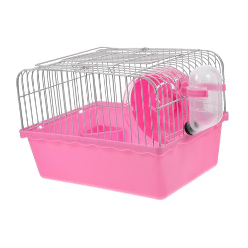 Abaodam Tragbarer Hamster Käfig aus Sicheren Materialien mit Wasserflaschenhalter und Zubehör für Kleine Wie Hamster und Chinchillas Transportbox für Unterwegs Abaodam Tragbarer Hamster Käfig aus Sicheren Materialien mit Wasserflaschenhalter und Zubehör für Kleine Wie Hamster und Chinchillas Transportbox für Unterwegs von Abaodam