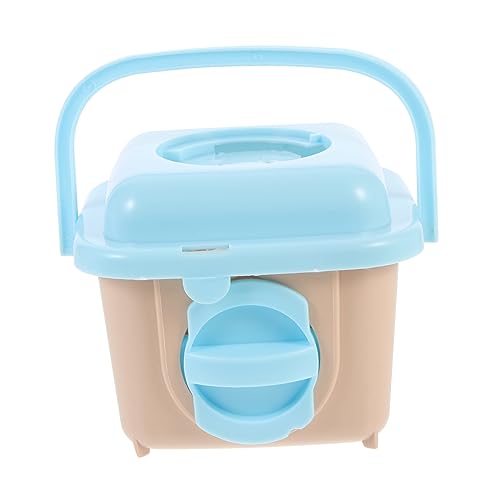Abaodam Tragbarer Hamsterkäfig aus Robustem Kunststoff Leichter Outdoor Kleintier Transportkäfig für Meerschweinchen und Hamster Kompakte Haustierbox für Unterwegs von Abaodam