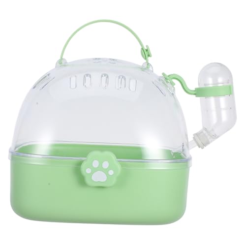Abaodam Tragbarer Kleintier Transportkäfig mit Wasserflasche Geräumiger Abs Käfig für Hamster Mäuse Vögel und Schildkröten Belüftung Komfortabel für Reisen und Outdoor Einsätze Abaodam Tragbarer Kleintier Transportkäfig mit Wasserflasche Geräumiger Abs Käfig für Hamster Mäuse Vögel und Schildkröten Belüftung Komfortabel für Reisen und Outdoor Einsätze von Abaodam