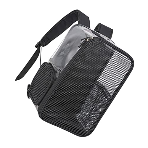 Abaodam Tragbarer Rucksack für Katzen Transparente Katzentragetasche mit Atmungsaktivem Design für Reisen Wandern und Ausflüge Langlebig und Praktisch für Kleine Haustiere Abaodam Tragbarer Rucksack für Katzen Transparente Katzentragetasche mit Atmungsaktivem Design für Reisen Wandern und Ausflüge Langlebig und Praktisch für Kleine Haustiere von Abaodam