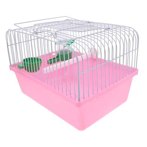 Abaodam Tragbarer Vogelkäfig für Papageien und Sittiche Geräumig mit Sitzstange Futter und Wasserspender Multifunktional für Reise und Alltag Stabiler Lovebird Käfig von Abaodam