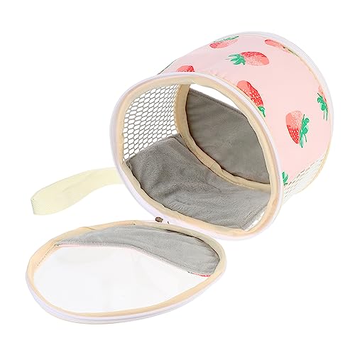 Abaodam Tragetasche für kleine Haustiere, Hamster, Ratten und Meerschweinchen, tragbare Outdoor-Reisehandtasche für kleine Tiere, leichtes und kompaktes Design für Reisen Abaodam Tragetasche für kleine Haustiere, Hamster, Ratten und Meerschweinchen, tragbare Outdoor-Reisehandtasche für kleine Tiere, leichtes und kompaktes Design für Reisen von Abaodam
