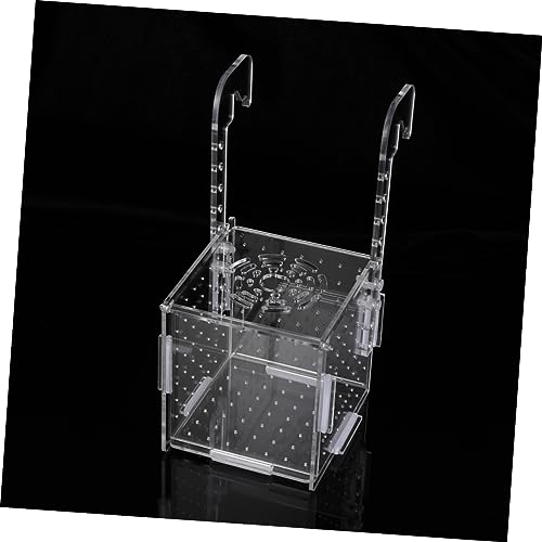 Abaodam Transparent Aquarium Isolation Box aus mit Haken Multifunktionaler Fischbrutkasten und Aufzuchtbecken für Betta Guppy Schwebende Zuchtbox zur Schonung von Jungfischen Abaodam Transparent Aquarium Isolation Box aus mit Haken Multifunktionaler Fischbrutkasten und Aufzuchtbecken für Betta Guppy Schwebende Zuchtbox zur Schonung von Jungfischen von Abaodam