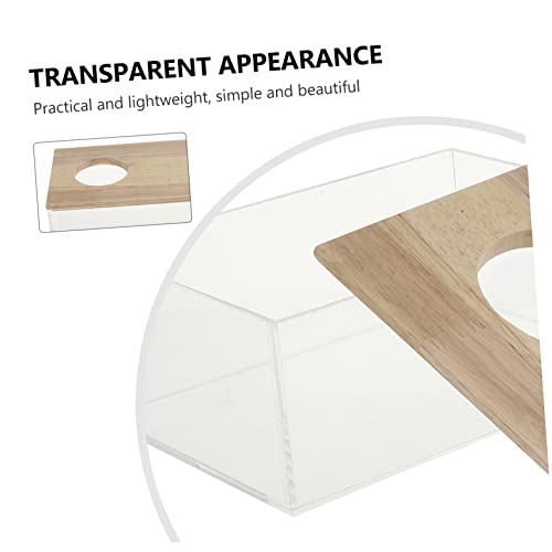 Abaodam Transparente Sand Bath Box aus für Kleintiere Multifunktional als Hamsterbadewanne und Haustier Toilette Leicht zu Reinigen Rechteckiges Design Verhindert Sand Ausstreuen Abaodam Transparente Sand Bath Box aus für Kleintiere Multifunktional als Hamsterbadewanne und Haustier Toilette Leicht zu Reinigen Rechteckiges Design Verhindert Sand Ausstreuen von Abaodam