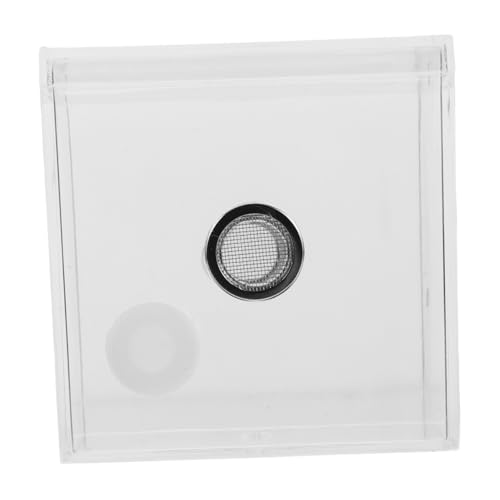 Abaodam Winziges Terrarium für Insekten Kunststoff Reptiliengehege Futterbox für Grillen und Spinnen Indoor/Outdoor Lebensraum Pflegeleicht und Anpassbar 1 Stück von Abaodam
