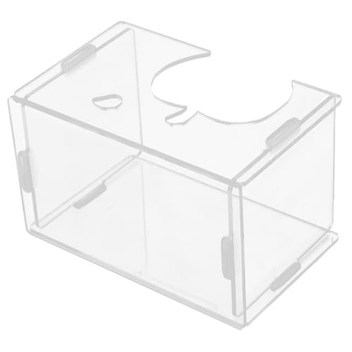 Abaodam Hamster Versteck Aus Klarem Acryl Transparentes Gehege Für Hamster Meerschweinchen Und Andere Kleintiere Multifunktional Als Schutz Spielzeug Und Dekoration Sicher Und Langlebig Abaodam Hamster Versteck Aus Klarem Acryl Transparentes Gehege Für Hamster Meerschweinchen Und Andere Kleintiere Multifunktional Als Schutz Spielzeug Und Dekoration Sicher Und Langlebig von Abaodam