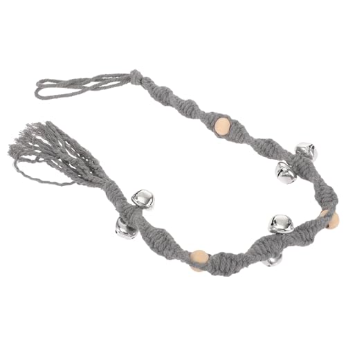 Abaodam Türklingel für Haustiere Hündchen Trainingshund Türklingel Türklingeln Ausbildung groß verschleißfeste Hundeglocke Haustürklingel für Hunde die Klingel Light Grey Abaodam Türklingel für Haustiere Hündchen Trainingshund Türklingel Türklingeln Ausbildung groß verschleißfeste Hundeglocke Haustürklingel für Hunde die Klingel Light Grey von Abaodam