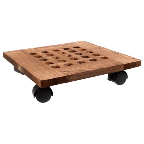 Abaodam Universal Wheel Blumentopf Basis Hauspflanze auf Rädern beweglich Rollen groß drinnen Steht Tabletts Pflanzen Pflanzständer mit Rad Holzblumenknopfschale Pflanzschale Light Brown Abaodam Universal Wheel Blumentopf Basis Hauspflanze auf Rädern beweglich Rollen groß drinnen Steht Tabletts Pflanzen Pflanzständer mit Rad Holzblumenknopfschale Pflanzschale Light Brown von Abaodam