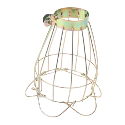 Abaodam Verbrühungssichere Lampe Abdeckung für Reptilien Metall Lampenschirm für Wärmelampen Innovatives Netzdesign für Luftzirkulation Installieren Schutz für Eidechsen und Reptilienboxen von Abaodam