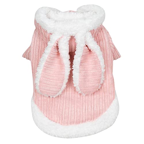 Abaodam Verdickte Hundekleidung Pfote mit Kapuze Chihuahua halten Haustier Welpen-Hoodies süße hundekleidung Hund wärme Kleidung Herbst-Winter-Welpen-Hoodie Warmer Hundemantel Cord Rosa Abaodam Verdickte Hundekleidung Pfote mit Kapuze Chihuahua halten Haustier Welpen-Hoodies süße hundekleidung Hund wärme Kleidung Herbst-Winter-Welpen-Hoodie Warmer Hundemantel Cord Rosa von Abaodam